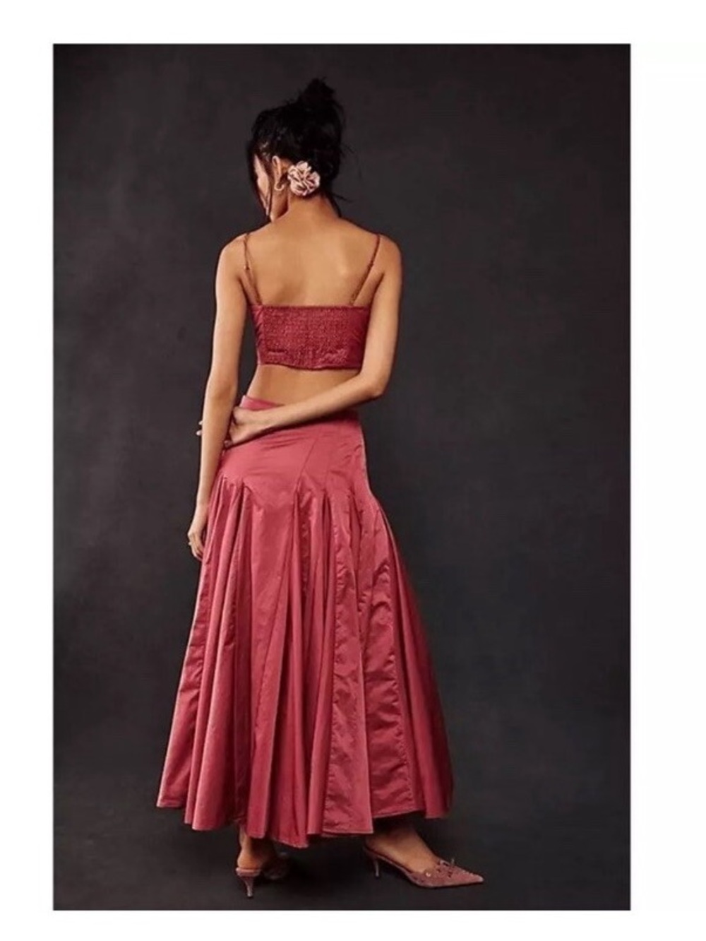 Free People Mya Two-Piece Set – Rose Pink – Size 0 – New Without Tags
